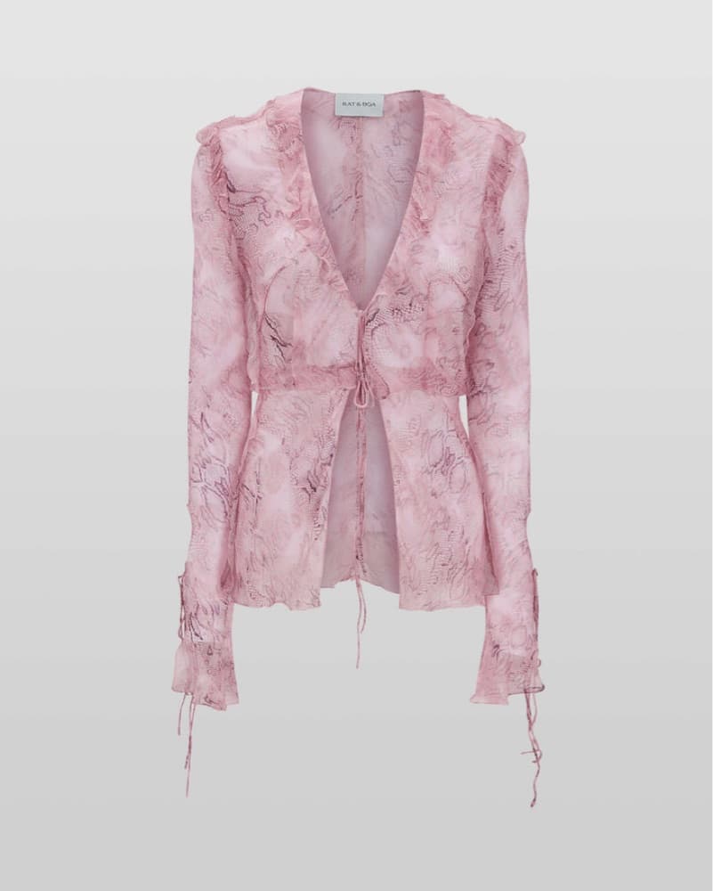 Rat And Boa Cobra Pink Shirt  - Image 3