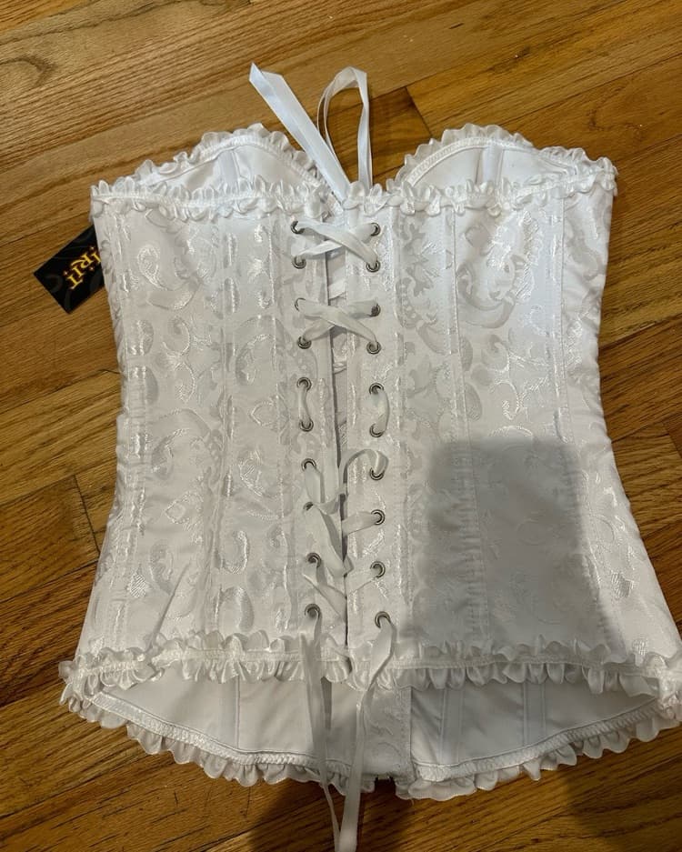 White Corset Top - Image 2