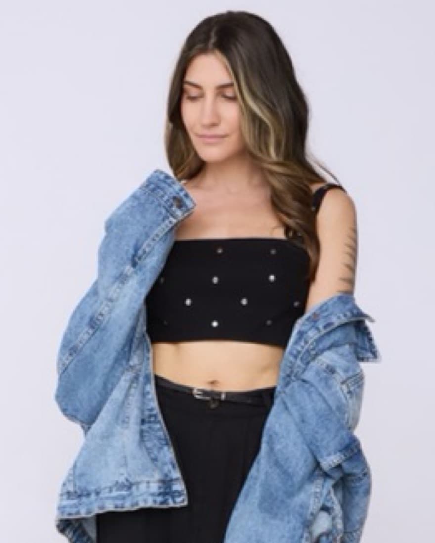 Edgy Crop Top - Image 1