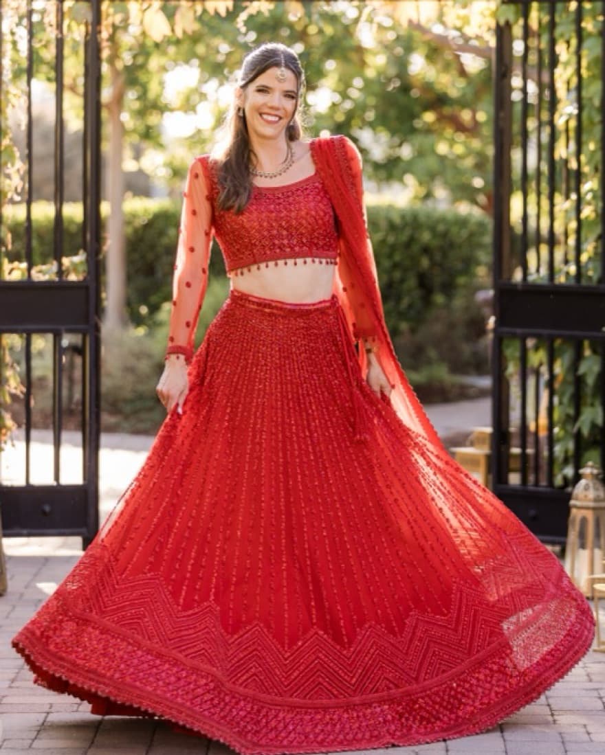 Red Lengha - Image 6