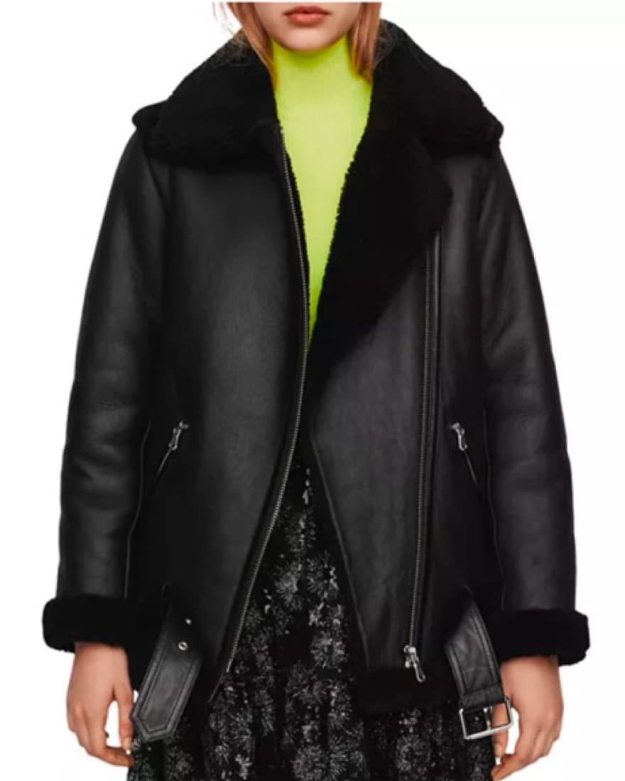 Maje Sherling Jacket - Image 3