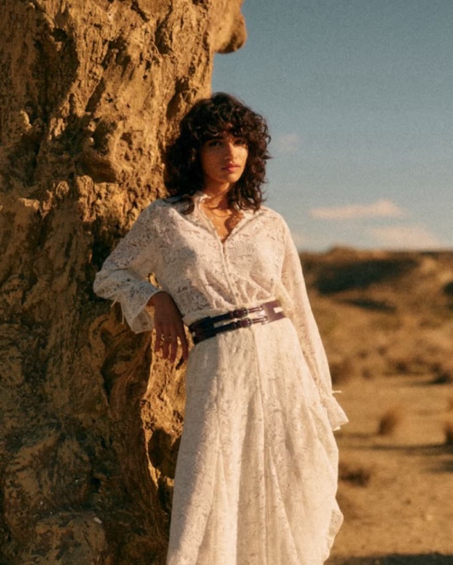 Sezane Lace Top - Image 1