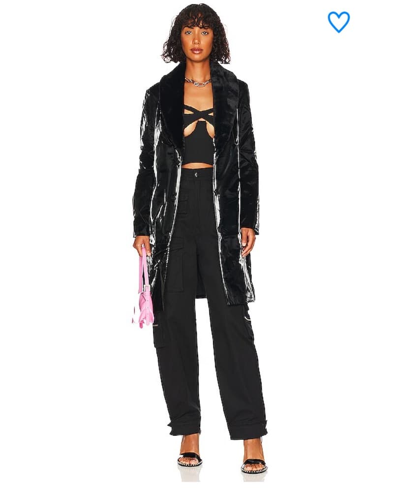 Edgy Black Cutout Crop Top - Superdown  - Image 4