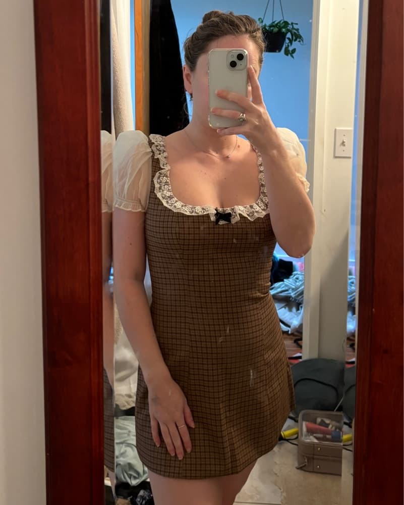 Reformation Bunny Dress (petite) - Image 3