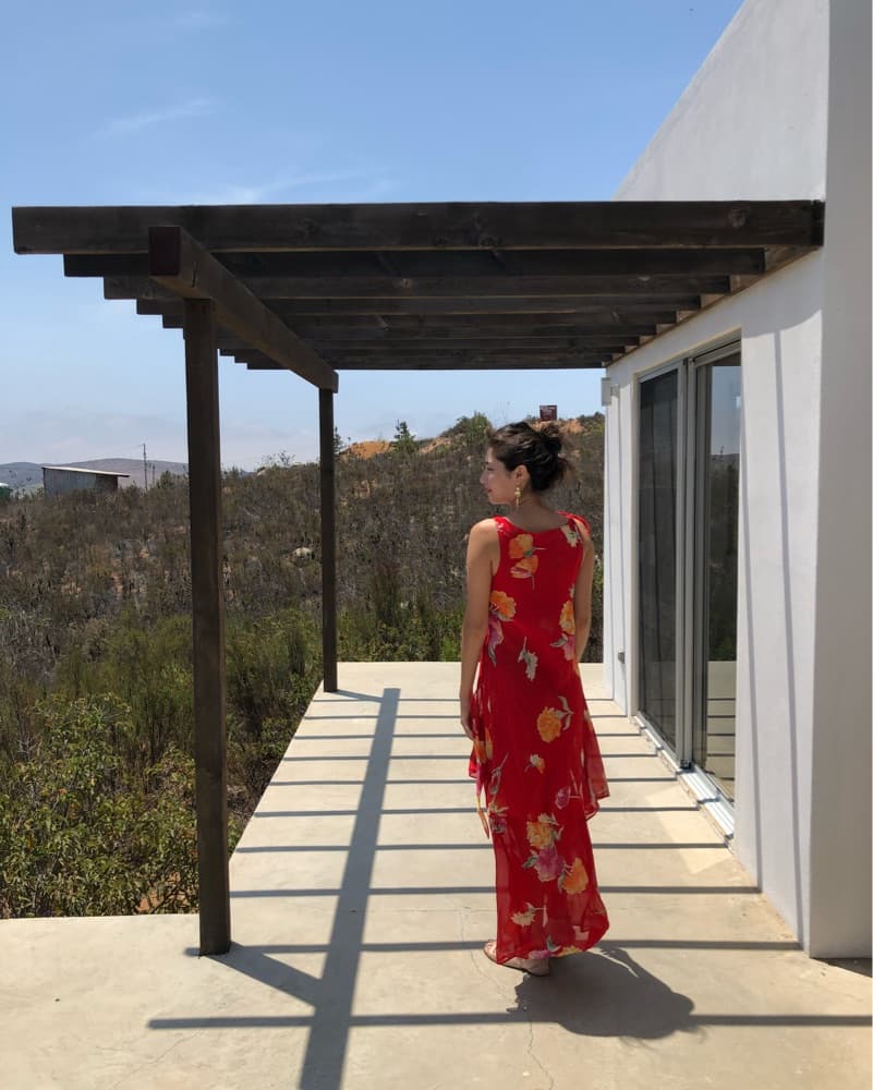 Vibrant Floral Maxi Dress - Image 3