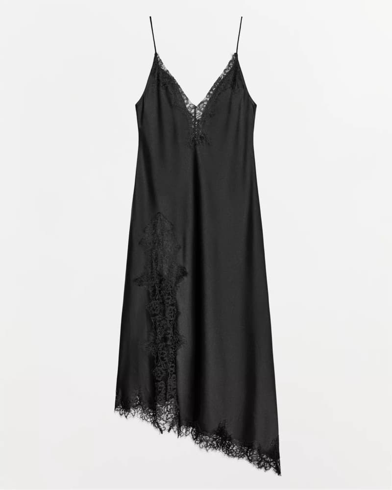 Zara Collection Satin Lace Dress - Image 1