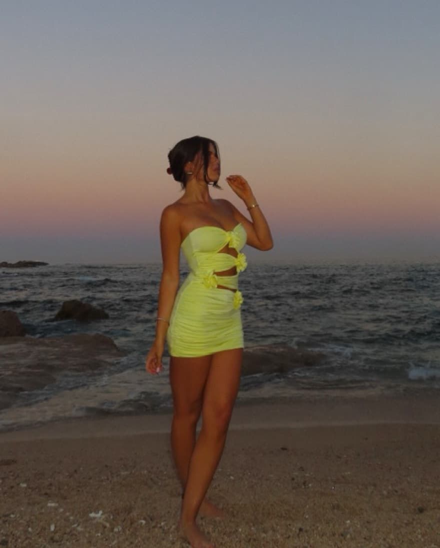 Maygel Coronel Coari Dress - Lime - Image 2