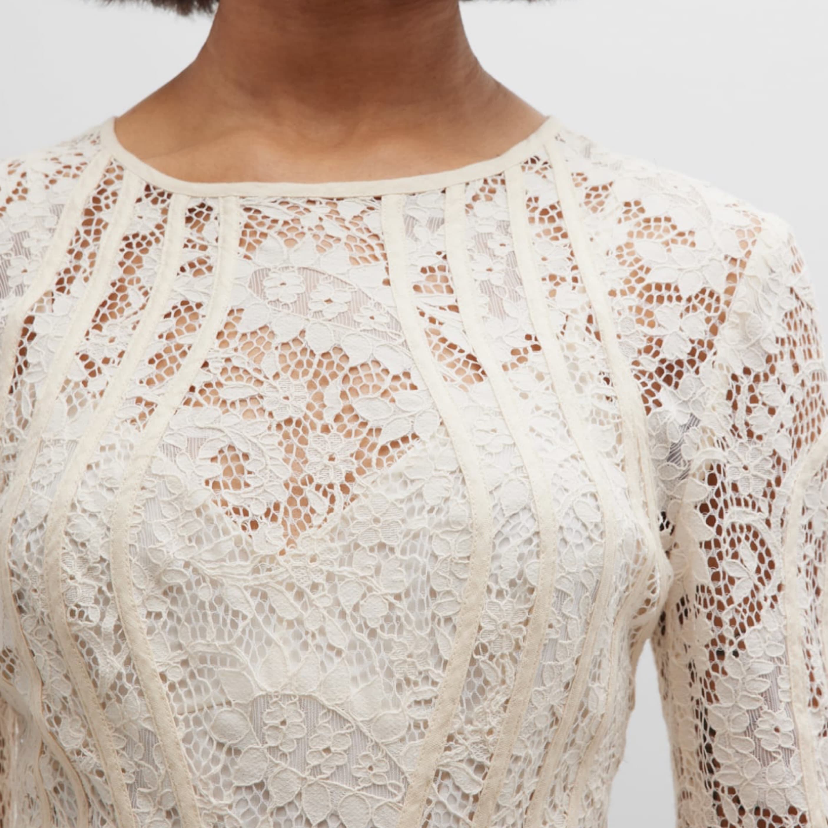 Zimmermann Devi Lace Midi Sz 1 - Image 3