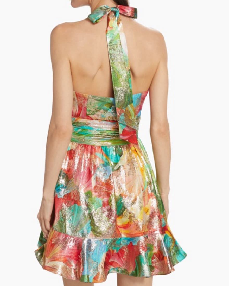 Ramy Brook Metallic Mini Dress - Image 2