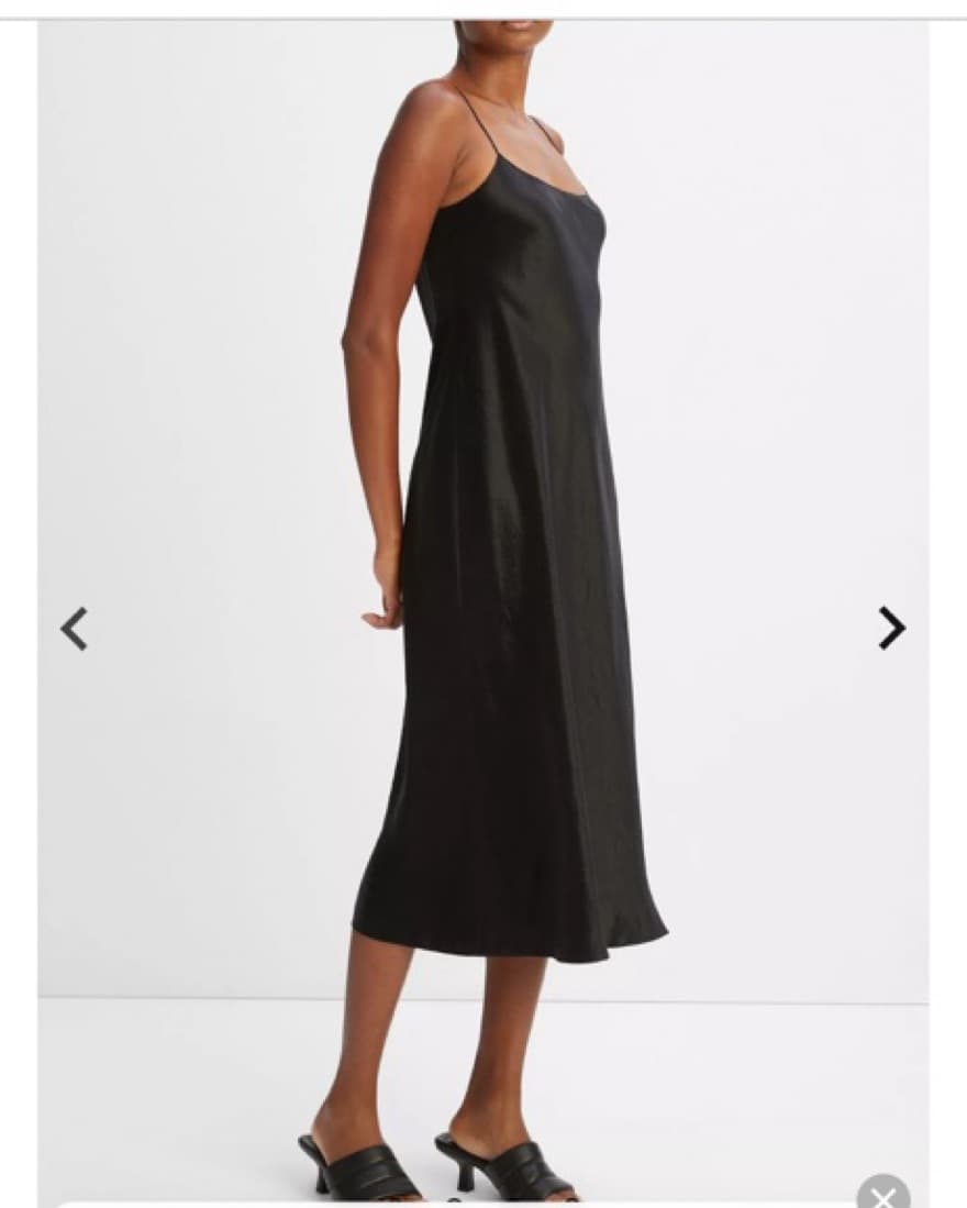 Vince Satin Slip Dress - Image 2