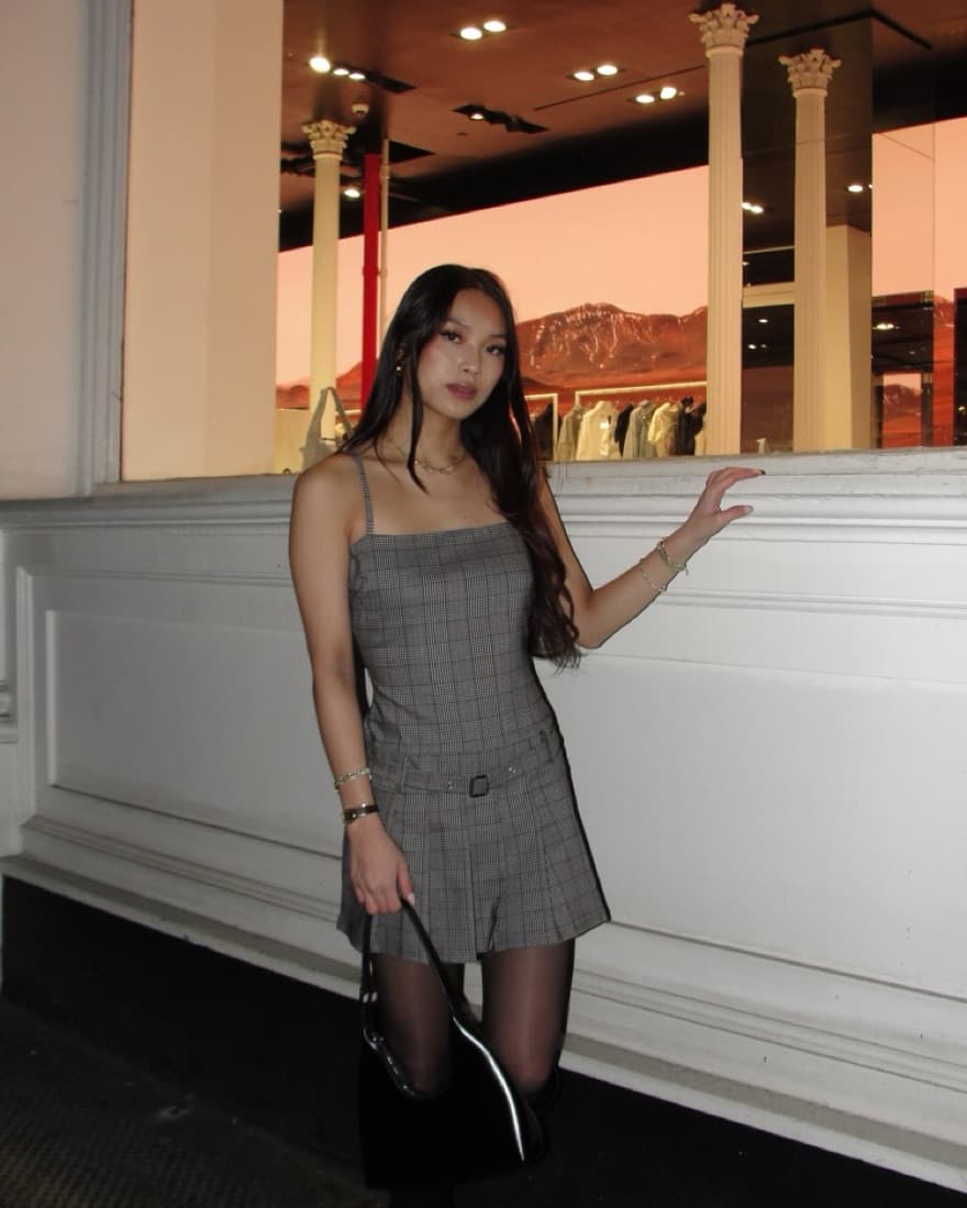 plaid dress  - Image 4
