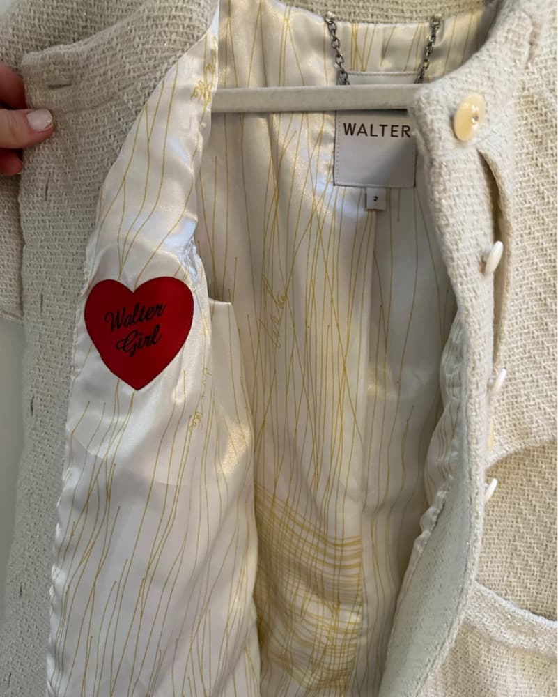 Walter Vintage Tweed Cape Jacket  - Image 3