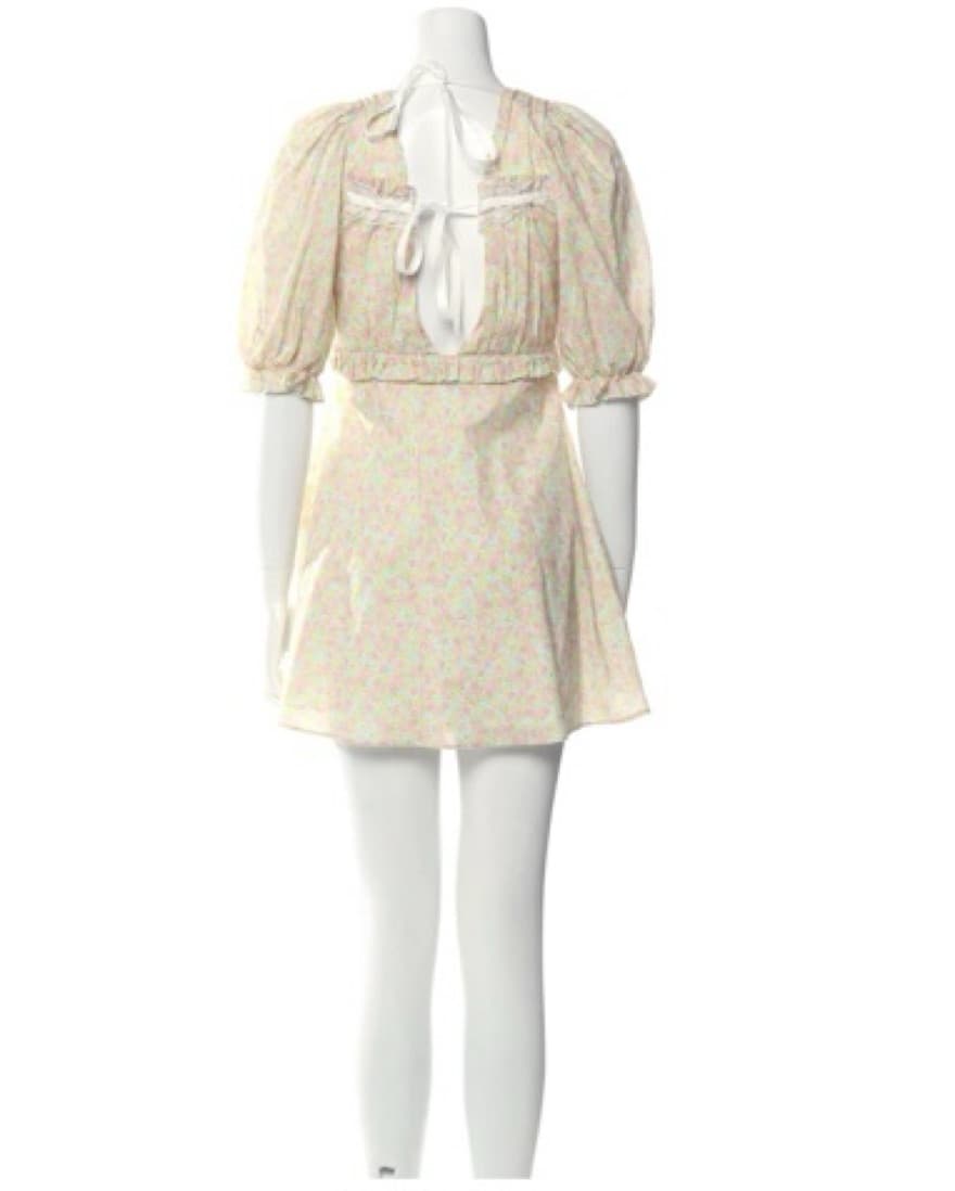 For Love and Lemons floral mini dress - Image 3