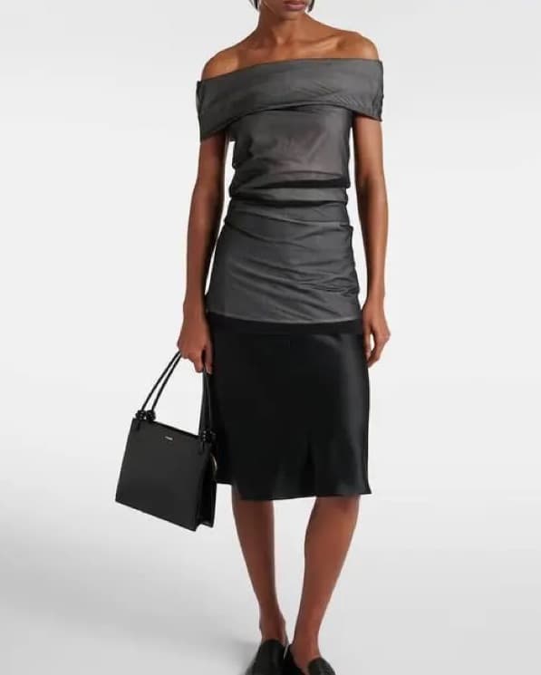 Proenza Off-the-Shoulder Dress Top - Image 1