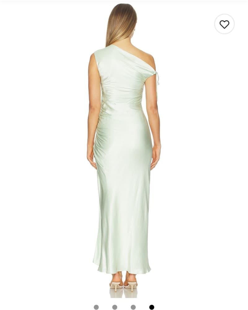La Lune Gathered Maxi Dress - Image 3