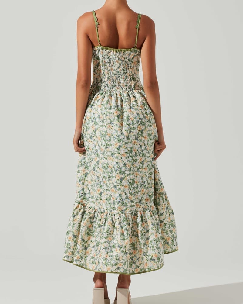 ASTR the Label Yamila Dress in olive - Image 2