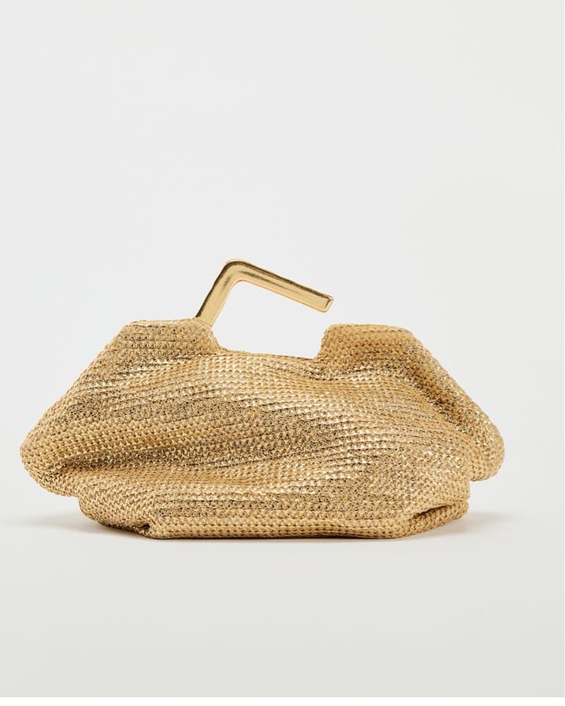 Gold Fancy Clutch  - Image 1