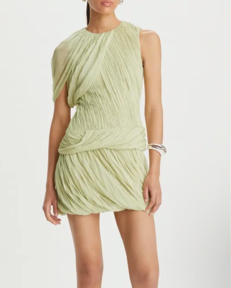 tory burch draped dress - Image 2