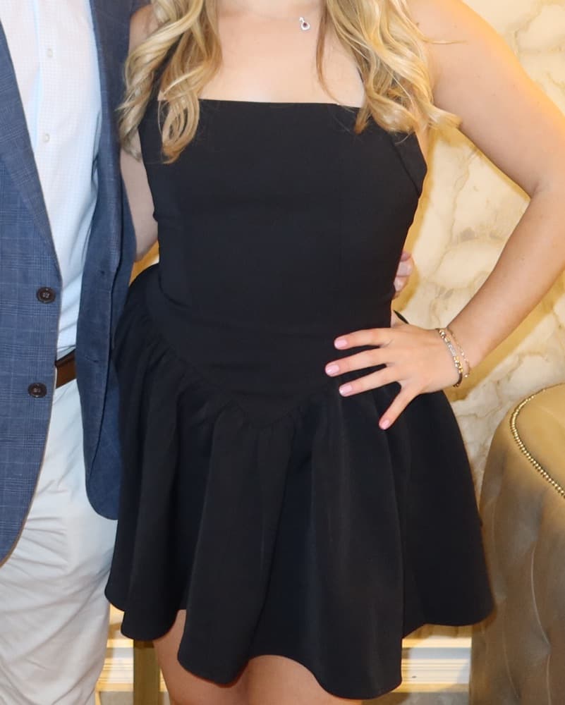 Heiress Beverlyhills Black Mini Dress - Image 2