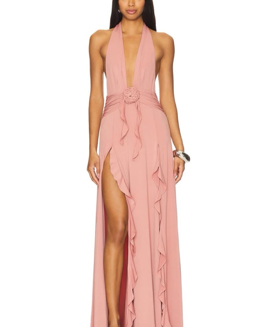 WeWoreWhat Ruffle Maxi Dress - Image 1