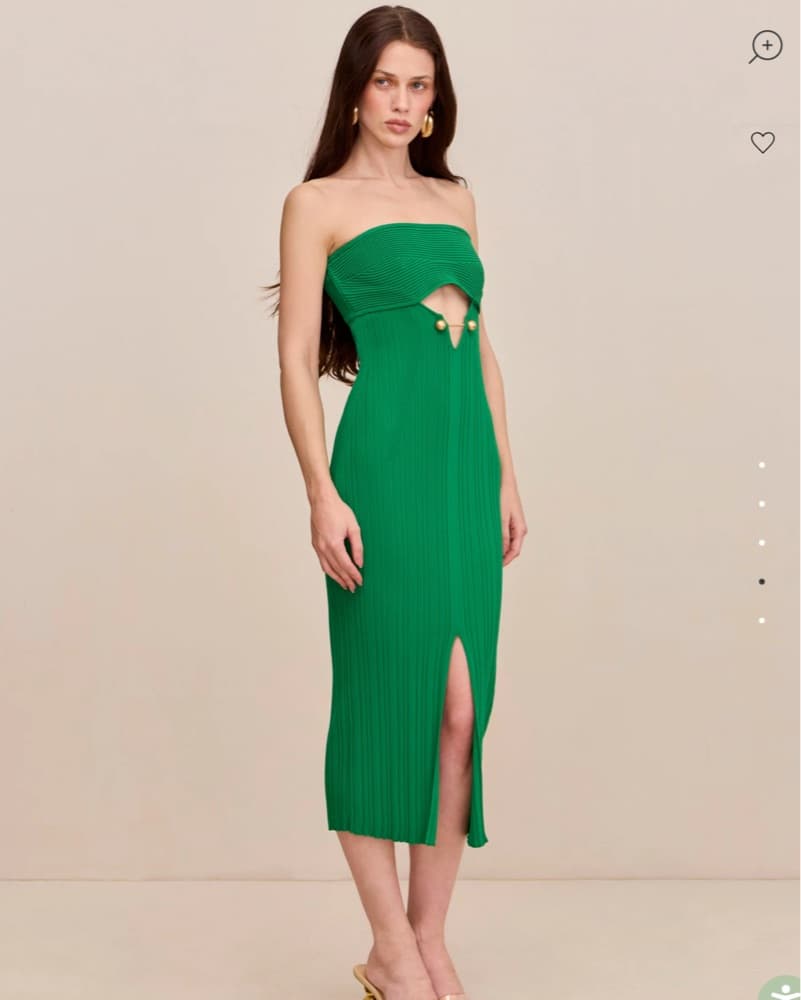 Cult Gaia Christy Knit Dress 💚 - Image 4