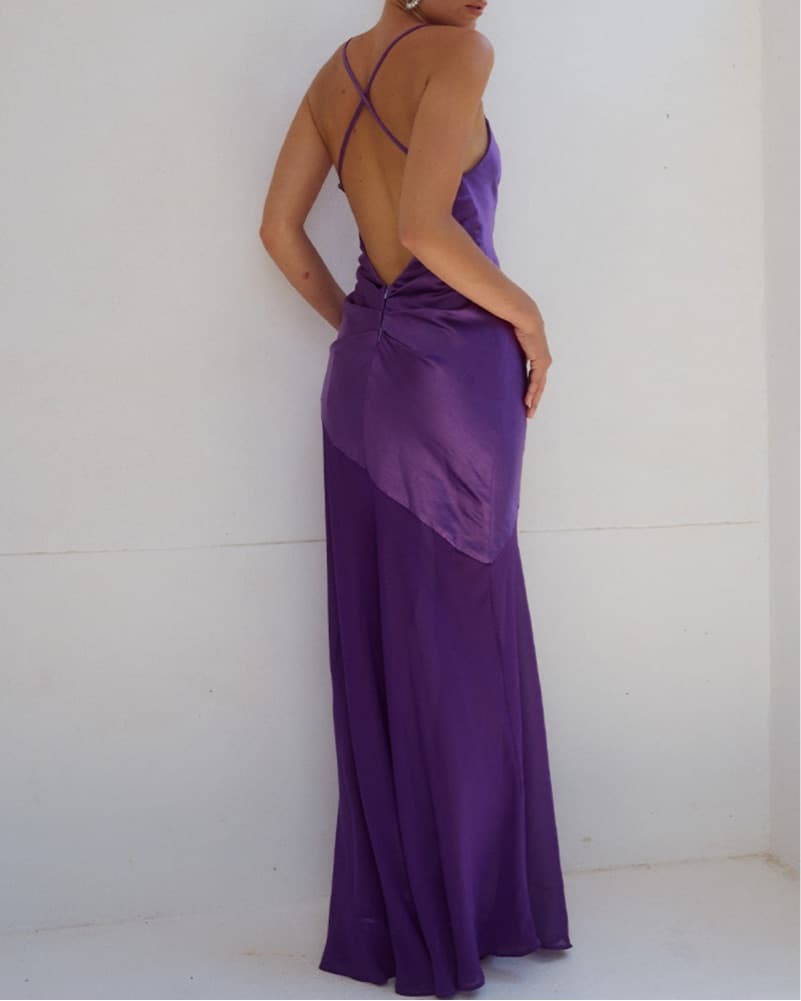 Runway Label purple Formal Dress - Image 2