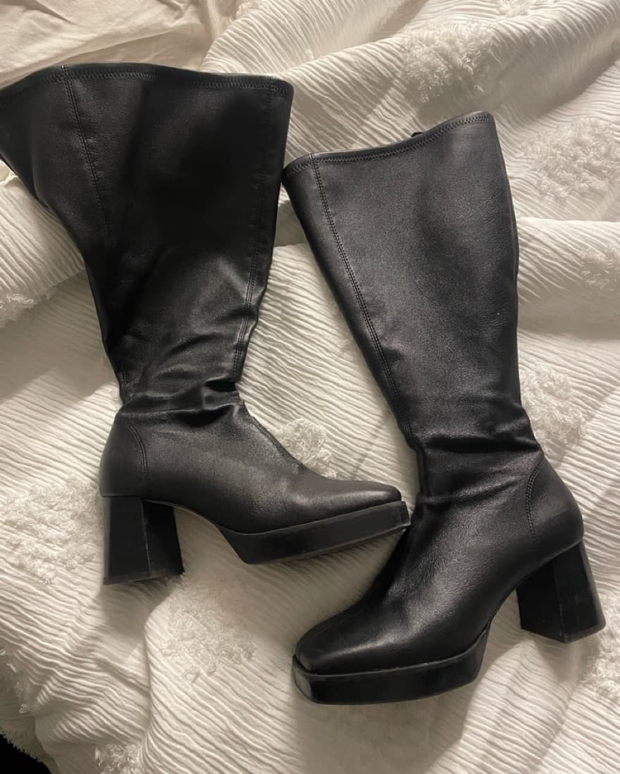 & Other Stories Knee High Boots - Image 2