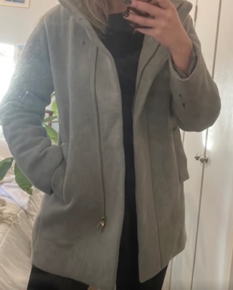 Jcrew Gray Coat - Image 1