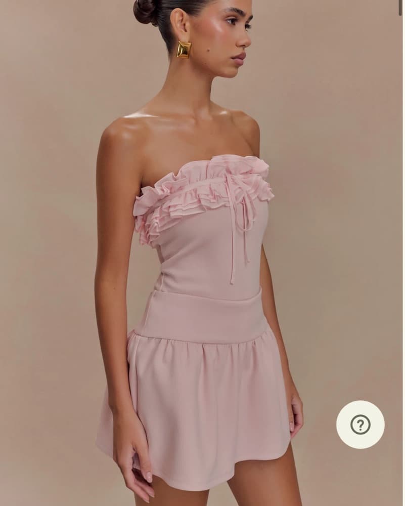Meshki Jennie Frill Set Pink - Image 2