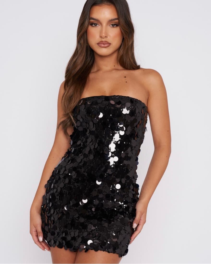 black sequin dress  - Image 1