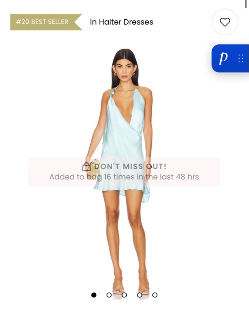 Rosita Mini Dress In Fresh Mint SNDYS - Image 1