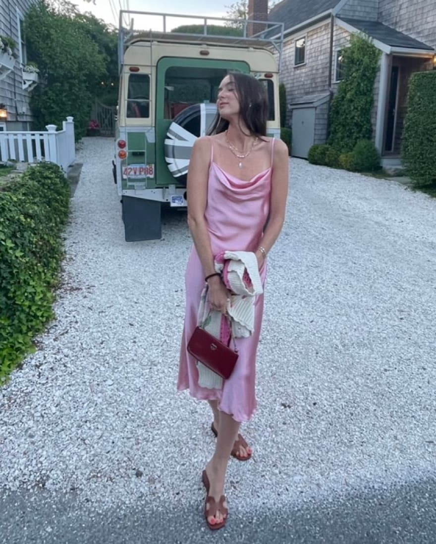 Bebe Silky Midi Dress - Image 1