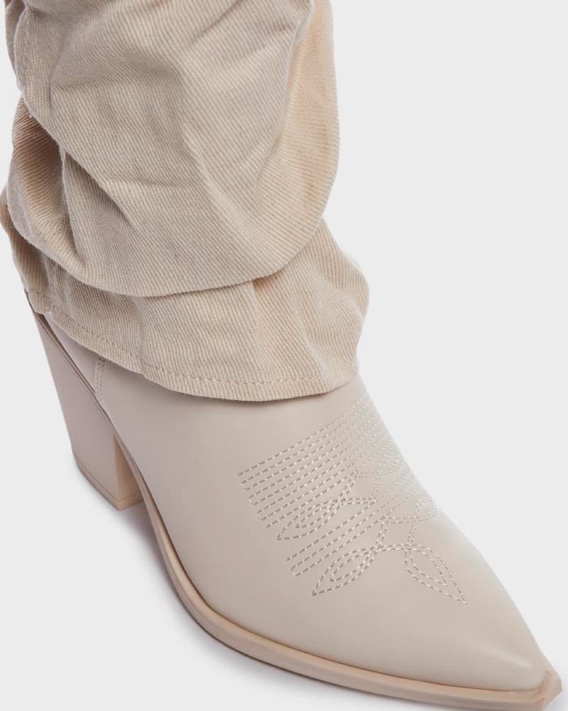 NATURAL PRAIRIE GIRL COWBOY BOOTS - Image 4