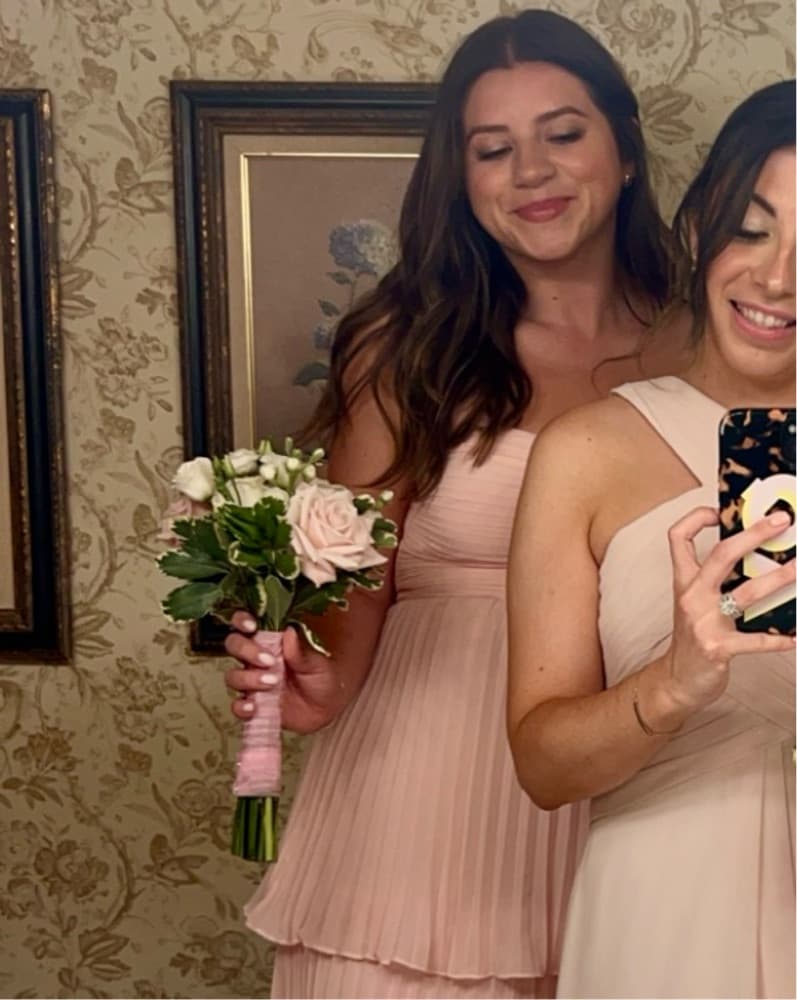 Lulus Light Pink Gown - Image 4