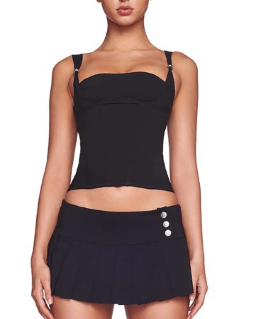 IAMGIA REMINI SKORT / MICRO MINI - BLACK - Image 1