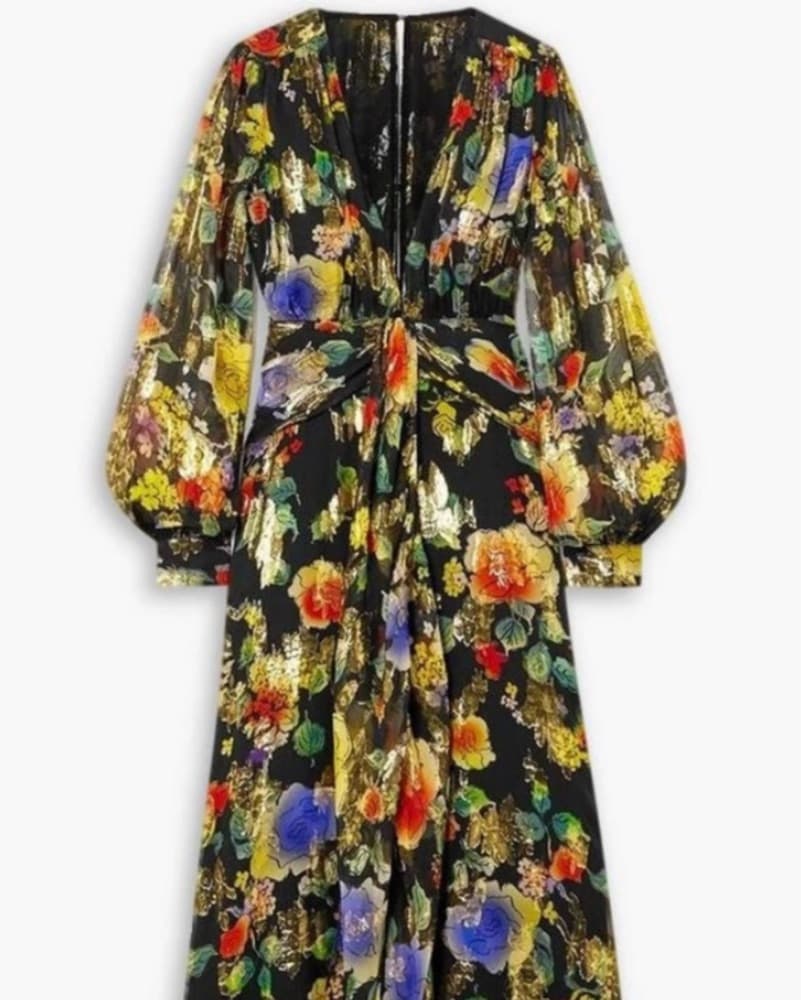 RIXO Meera gathered floral-print Maxi - Image 2