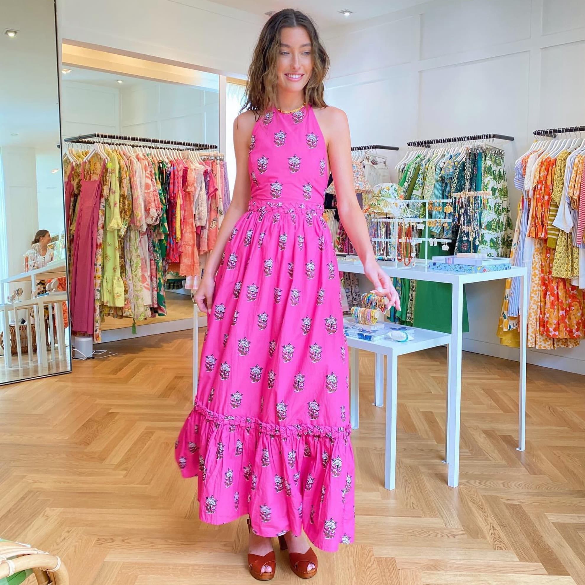 RHODE Salena Halter Dress  - Image 4