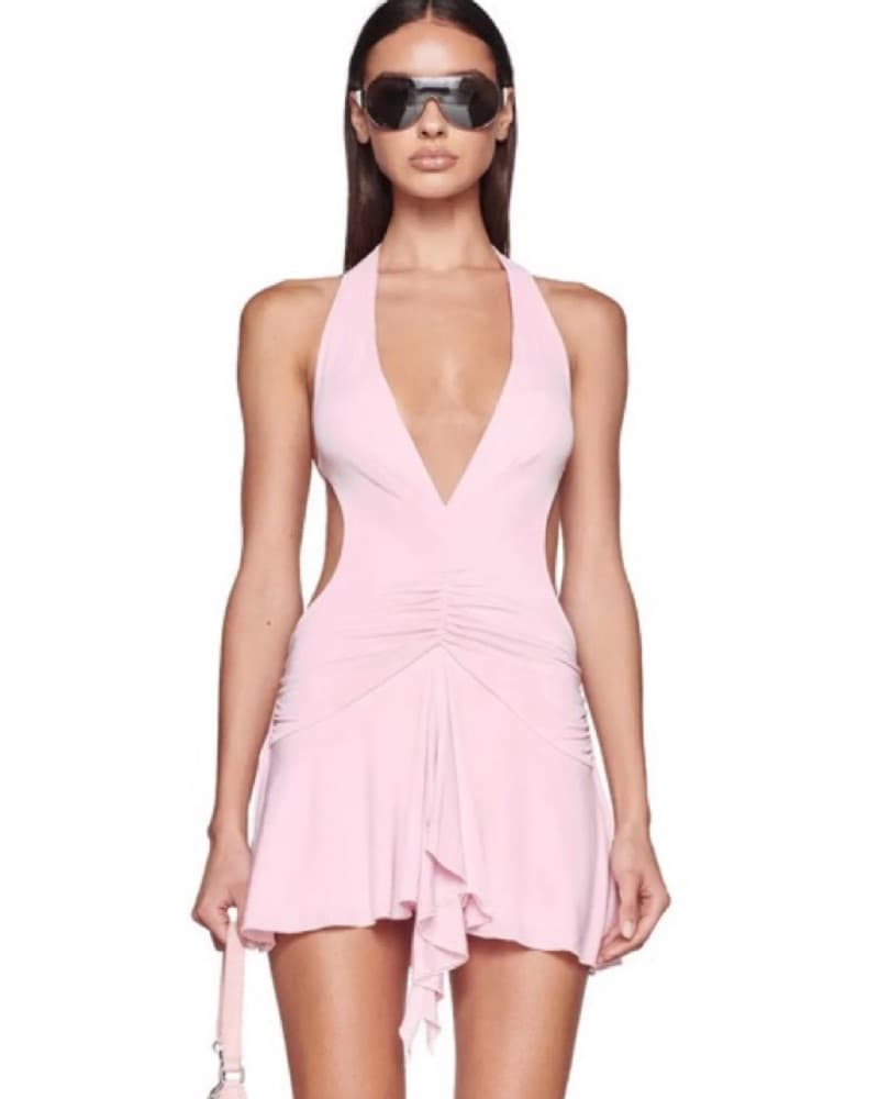 I AM GIA Orson Pink Mini Dress Size XXS - Image 2