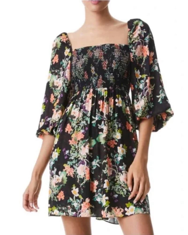 Alice And Olivia Cooper Floral Dress - Image 1