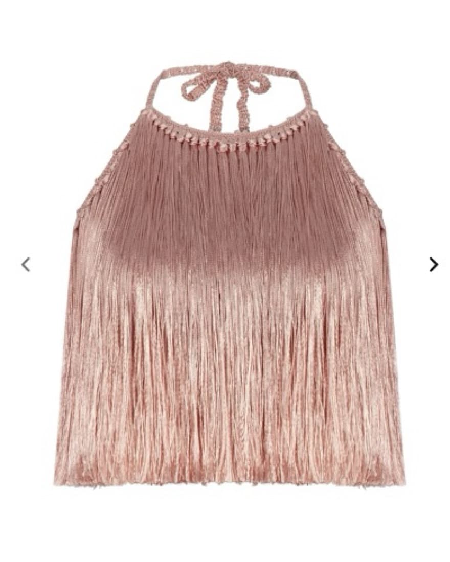 Pink Fringe Top  - Image 1