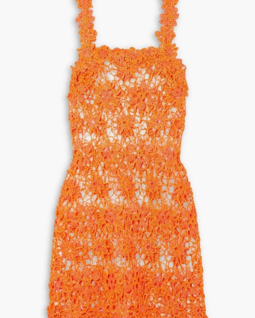 cult gaia crochet knit dress - Image 2