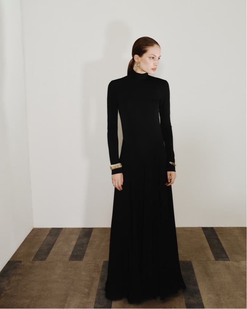 A-Line Turtleneck Dress - Image 1