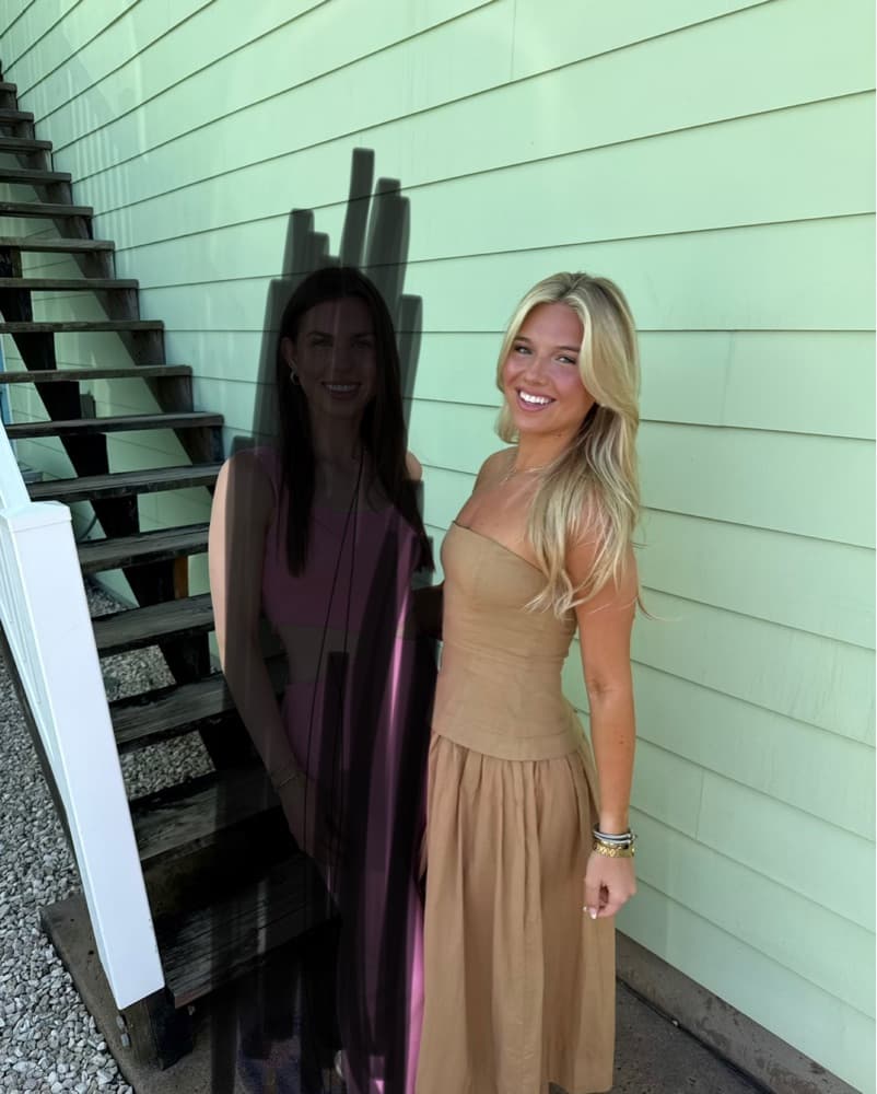 Brown/Tan Dress - Image 1
