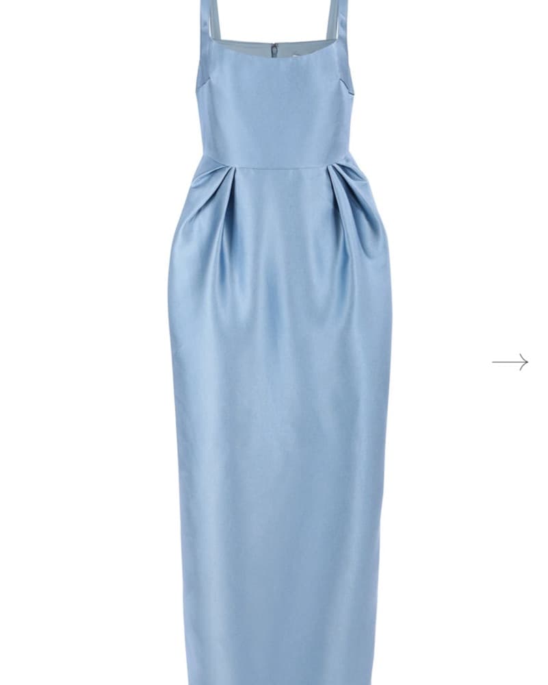 Maison Armory Tulip Dress - Soft Blue - Image 4
