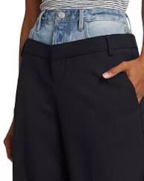 Frame le Mix Pinstripe Trouser - Image 6