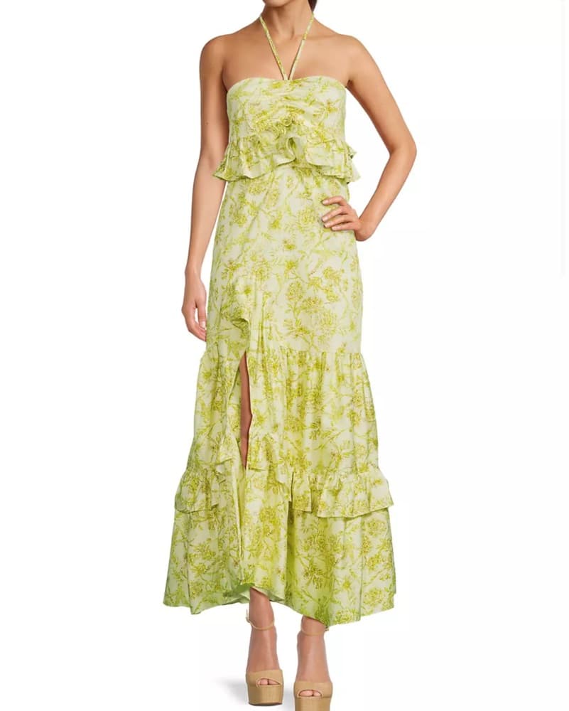Hutch Yellow Maxi Dress  - Image 1