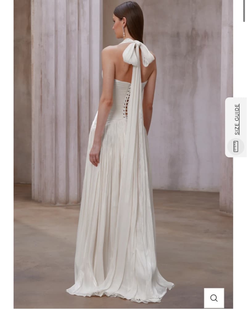 Miss Rosier - Uranie Gathered Maxi Dress - Image 2