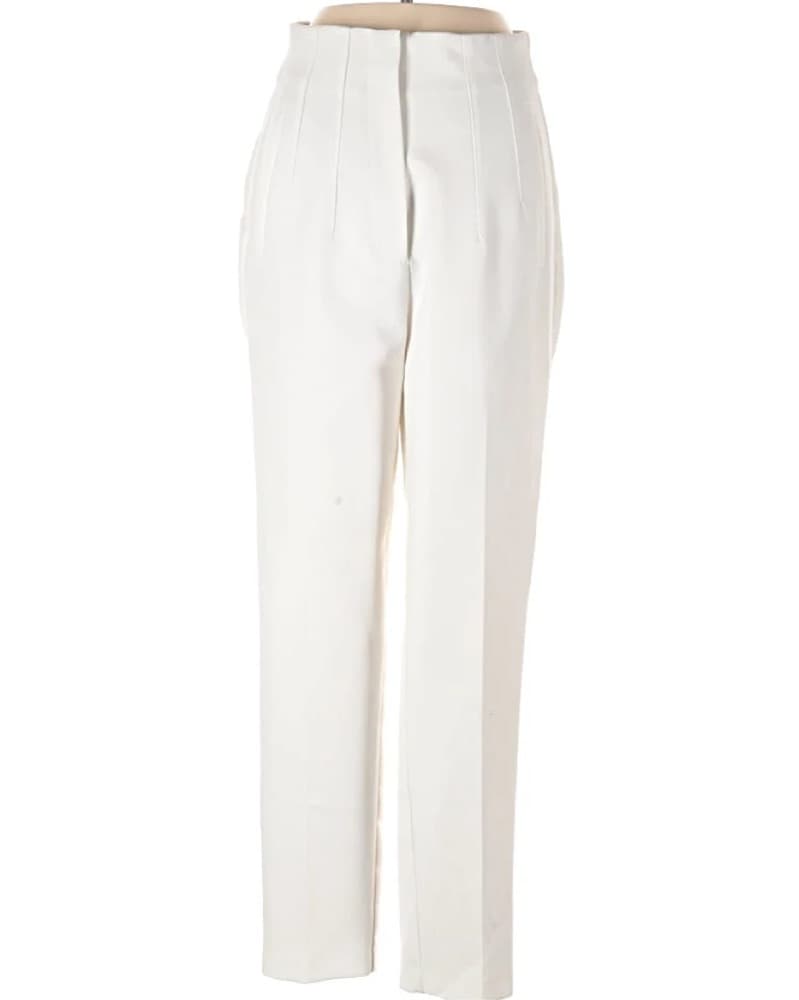 Elegant White Trouser Pants - Image 1