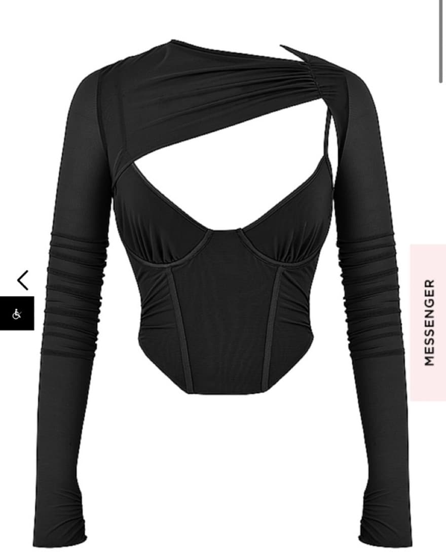 House Of CB - Isabel Black Corset  - Image 5