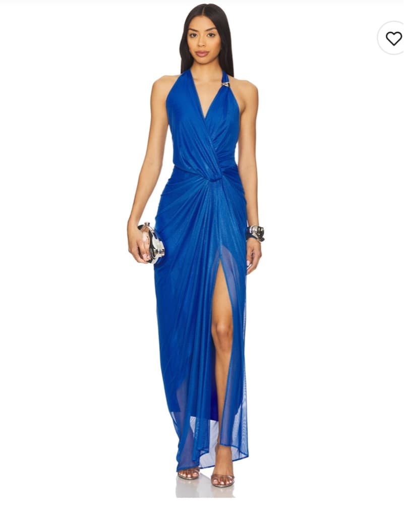 Baobab Liz Dress In Blue - Image 1
